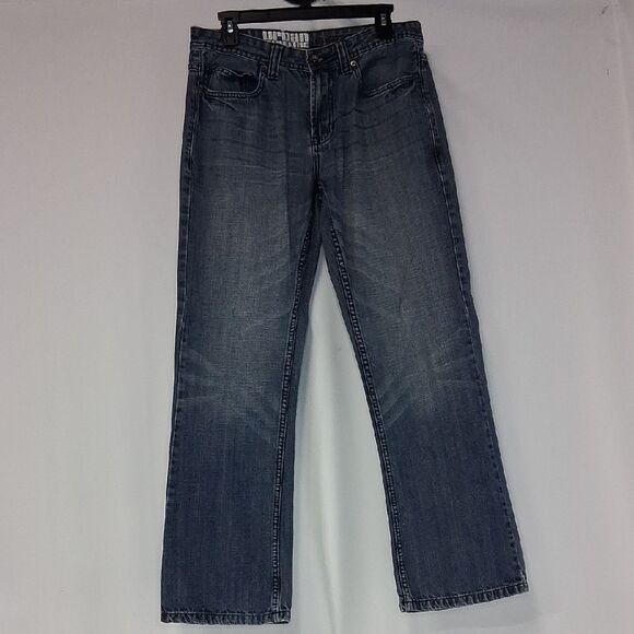 URBAN PIPELINE RELAXED BOOTCUT MEN JEANS FTL-05-102 - Picture 1 of 4